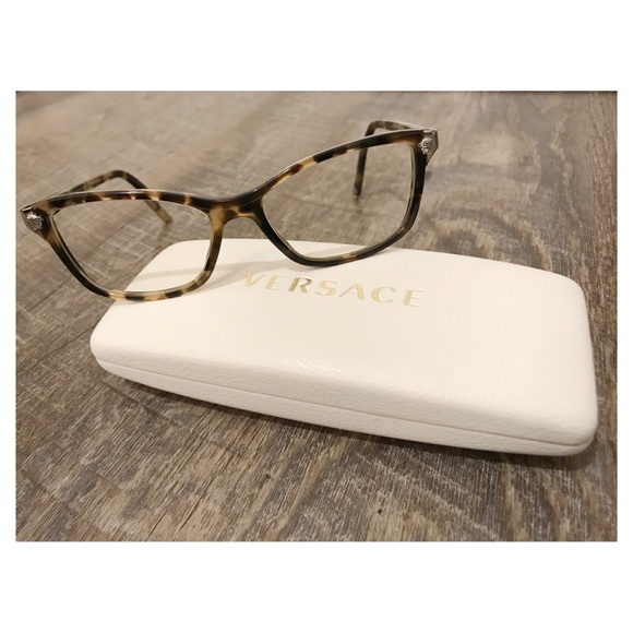 versace tortoise frames